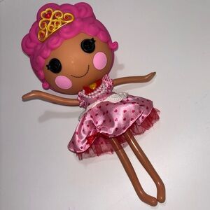 Lalaloopsy full size crumpet hearts princess doll